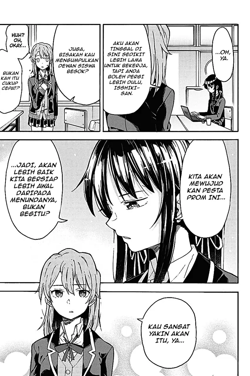 Yahari Ore no Seishun Love Come wa Machigatteiru @comic Chapter 95 Gambar 36