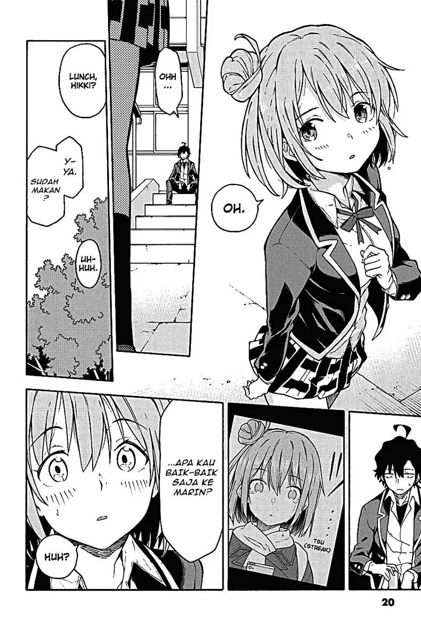 Yahari Ore no Seishun Love Come wa Machigatteiru @comic Chapter 96 Gambar 17
