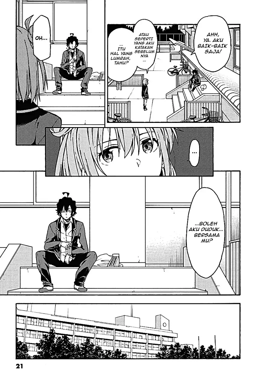 Yahari Ore no Seishun Love Come wa Machigatteiru @comic Chapter 96 Gambar 18