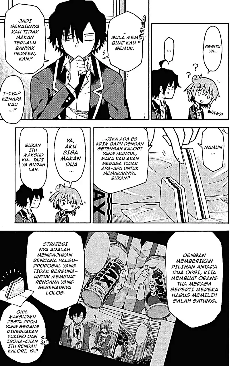 Yahari Ore no Seishun Love Come wa Machigatteiru @comic Chapter 96 Gambar 22