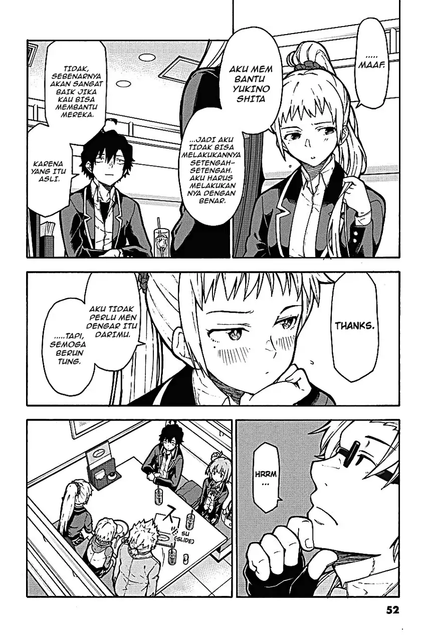 Yahari Ore no Seishun Love Come wa Machigatteiru @comic Chapter 97 Gambar 22