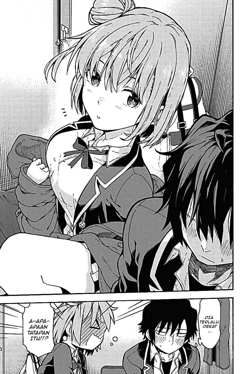 Yahari Ore no Seishun Love Come wa Machigatteiru @comic Chapter 98 Gambar 21