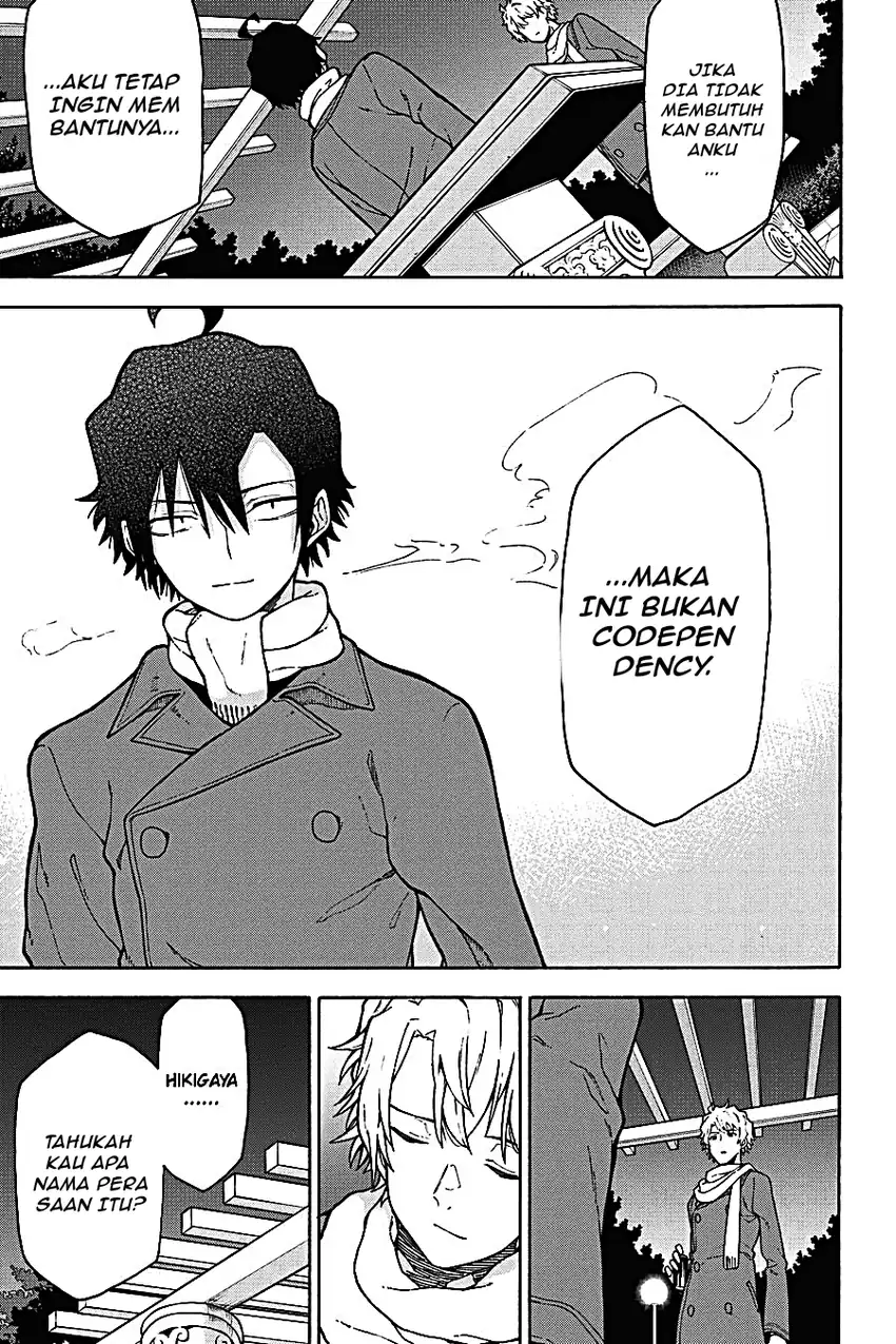 Yahari Ore no Seishun Love Come wa Machigatteiru @comic Chapter 99 Gambar 30