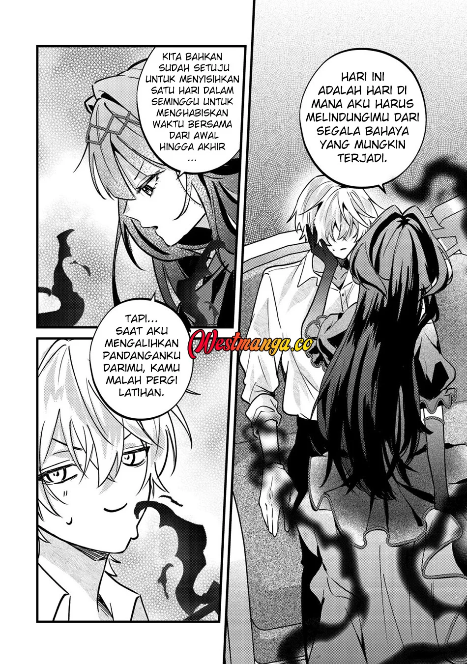 Yami-ochi Rasu Bosu Reijou No Osananajimi Ni Tensei Shita. Ore Ga Shindara Bad End Kakutei Na Node Saikyou Ni Natta Kedo, Mou Yami-ochi “yandere-ka” Shitemasen Ka? Chapter 12 Gambar 14