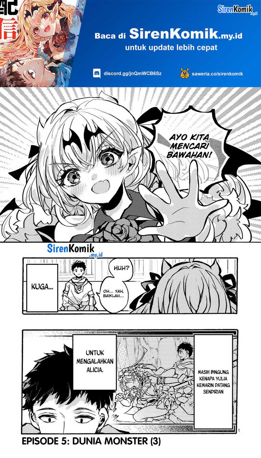 Baca Manga Yamiochi Yuusha no Haishin Haishin~Tsuihousare, Kakushi Boss Beya ni Hourikomareta Kekka, Boss to Tansakushagari Haishin wo Hajimeru~@comic Chapter 5 Gambar 2