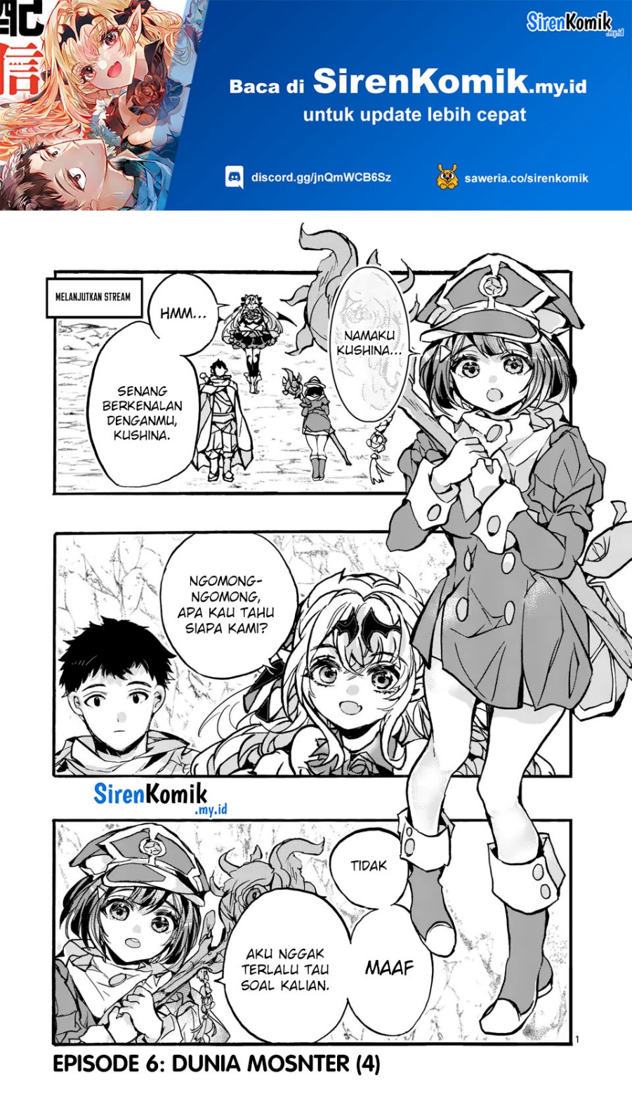 Baca Manga Yamiochi Yuusha no Haishin Haishin~Tsuihousare, Kakushi Boss Beya ni Hourikomareta Kekka, Boss to Tansakushagari Haishin wo Hajimeru~@comic Chapter 6 Gambar 2