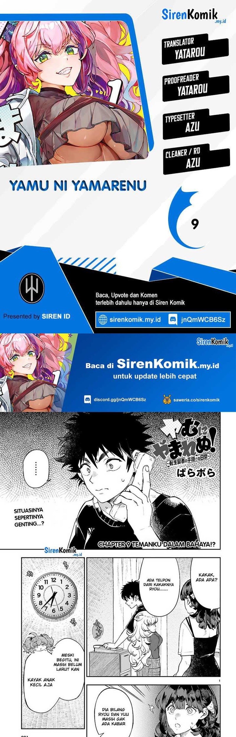 Baca Komik Yamu ni Yamarenu! Chapter 9 Gambar 1