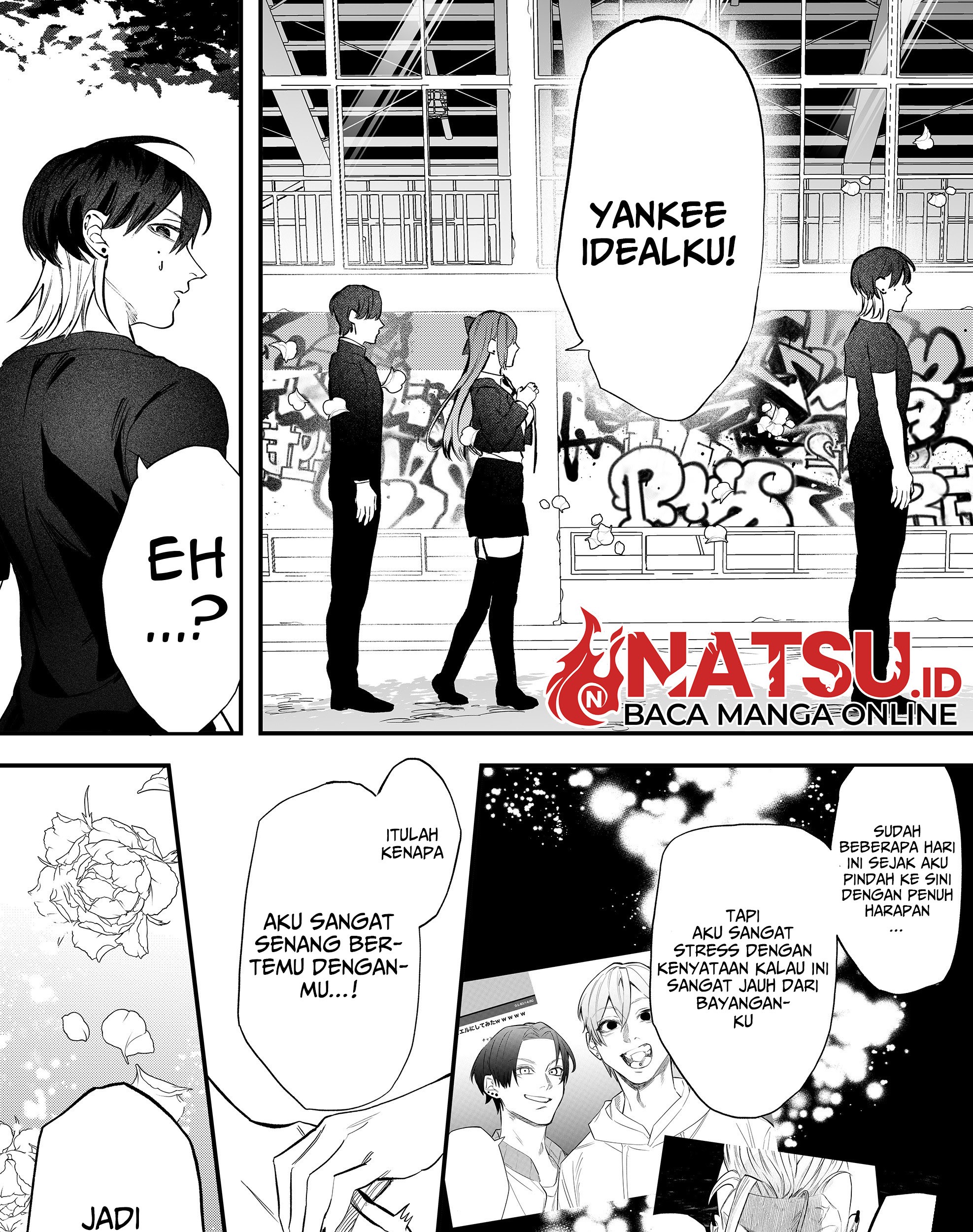 Yankee Koukou ni Ojou-sama Chapter 5 Gambar 18