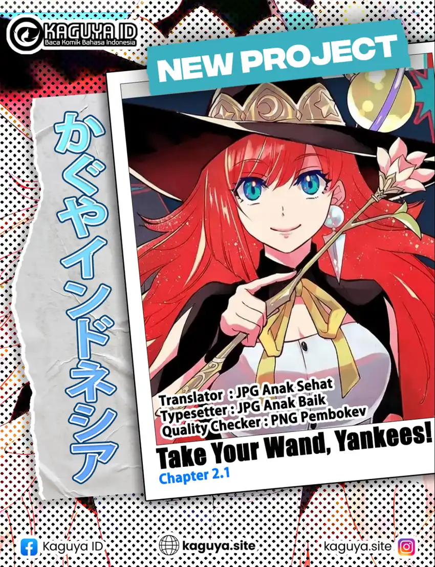 Komik Yanki yo, Tsue o mote! Chapter 2.1 gambar 1