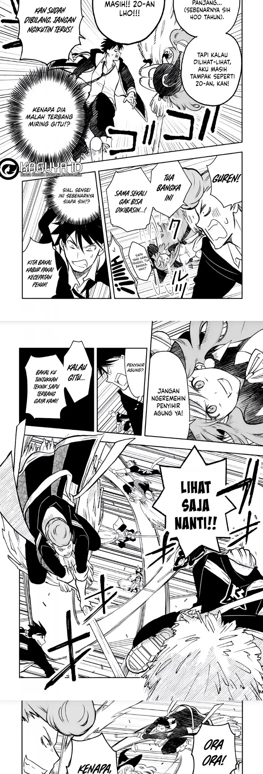 Yanki yo, Tsue o mote! Chapter 2.1 Gambar 8