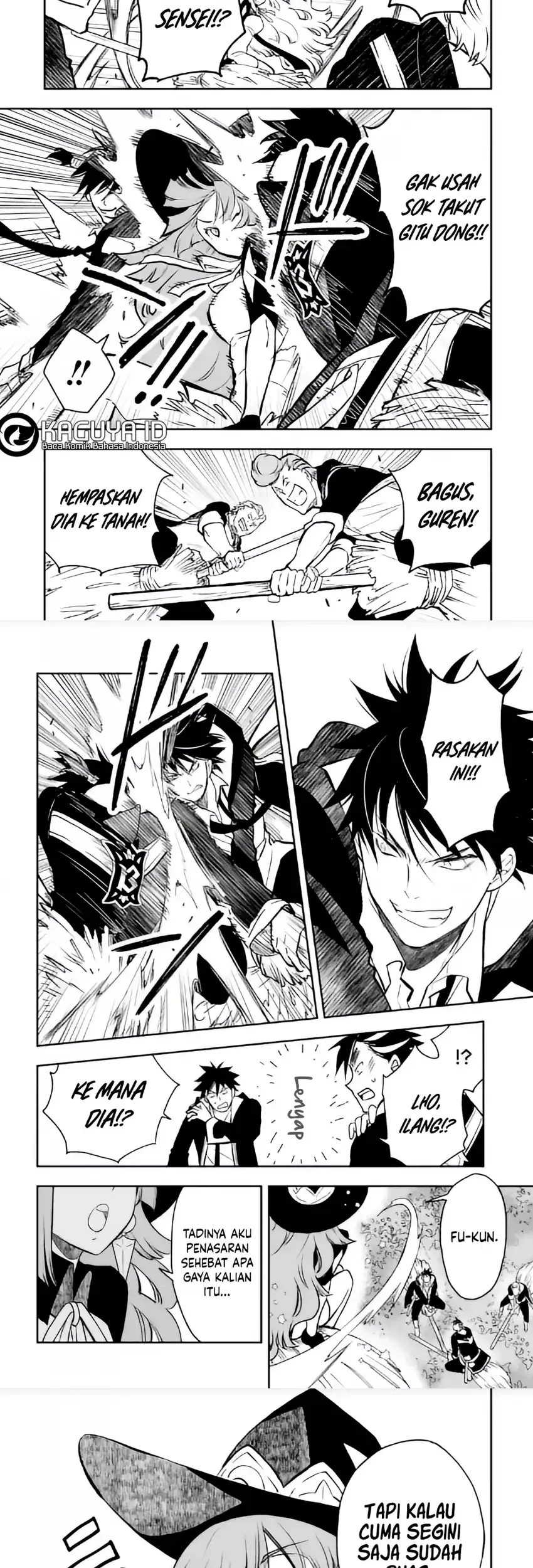 Yanki yo, Tsue o mote! Chapter 2.1 Gambar 9