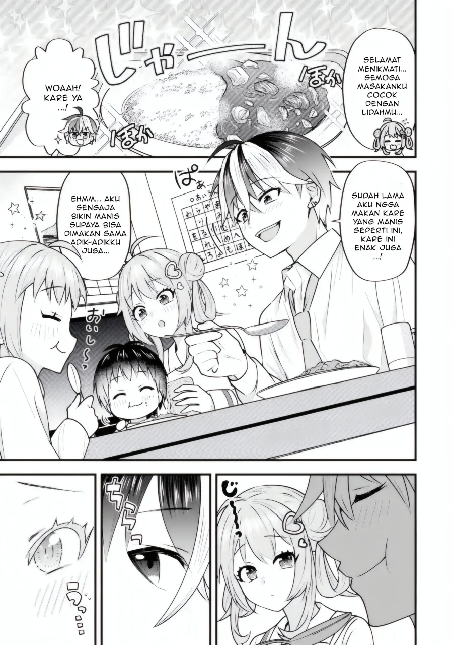 Manga Yarikonda ren’ai game no akuyaku ni tensei shita node, gensaku chishiki de hiroin o kōryaku shimasu Chapter 4.5 gambar nomor 2