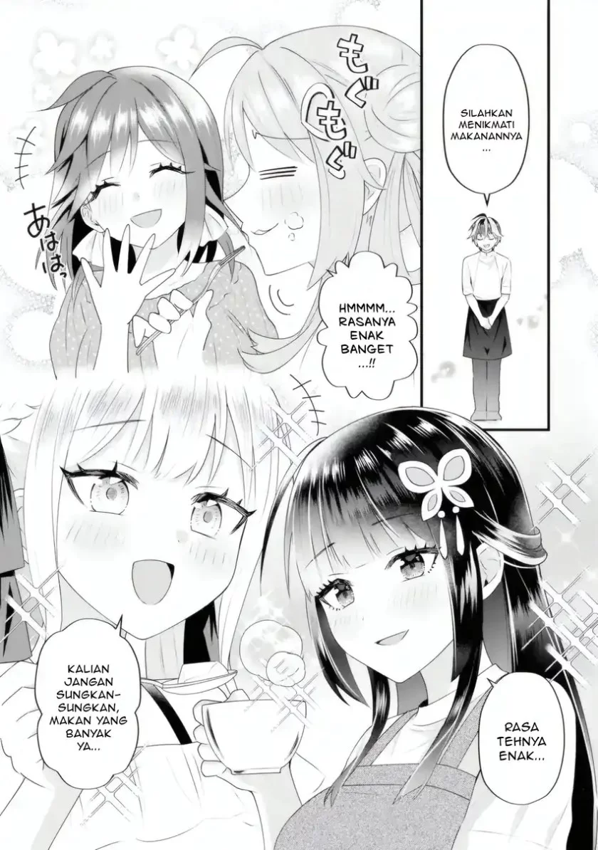 Komik Yarikonda ren’ai game no akuyaku ni tensei shita node, gensaku chishiki de hiroin o kōryaku shimasu - Chapter Chapter 5.3 - Halaman 4