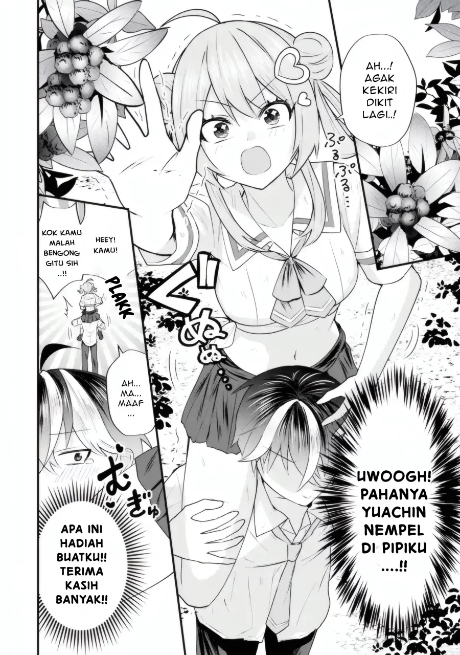 Komik Yarikonda ren’ai game no akuyaku ni tensei shita node, gensaku chishiki de hiroin o kōryaku shimasu - Chapter Chapter 6.2 - Halaman 5