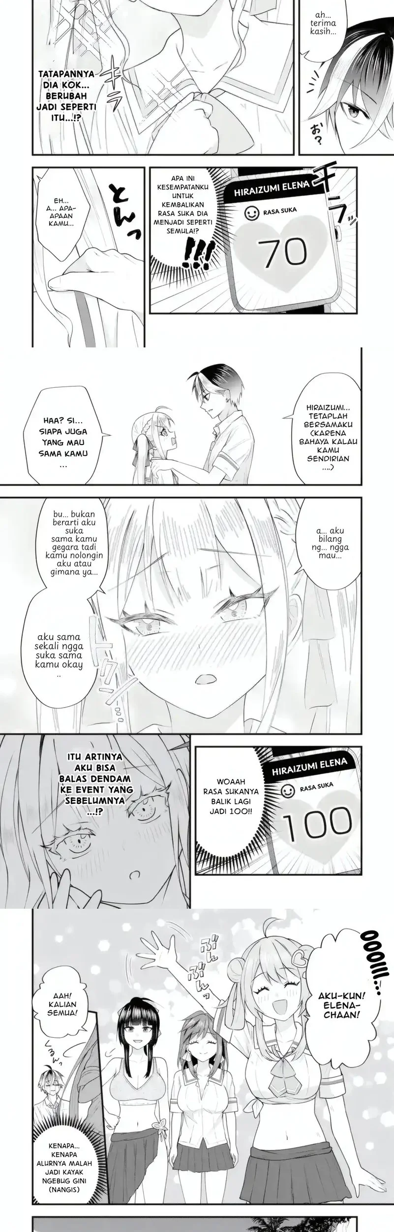 Yarikonda ren’ai game no akuyaku ni tensei shita node, gensaku chishiki de hiroin o kōryaku shimasu Chapter 6.3 Gambar 3