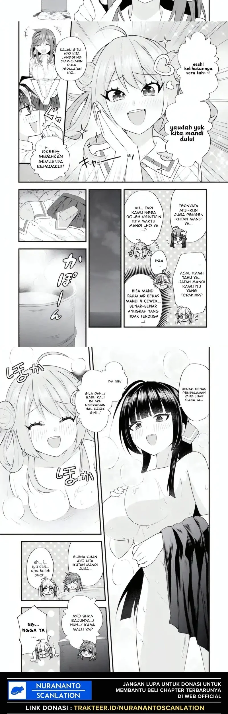 Yarikonda ren’ai game no akuyaku ni tensei shita node, gensaku chishiki de hiroin o kōryaku shimasu Chapter 6.3 Gambar 6