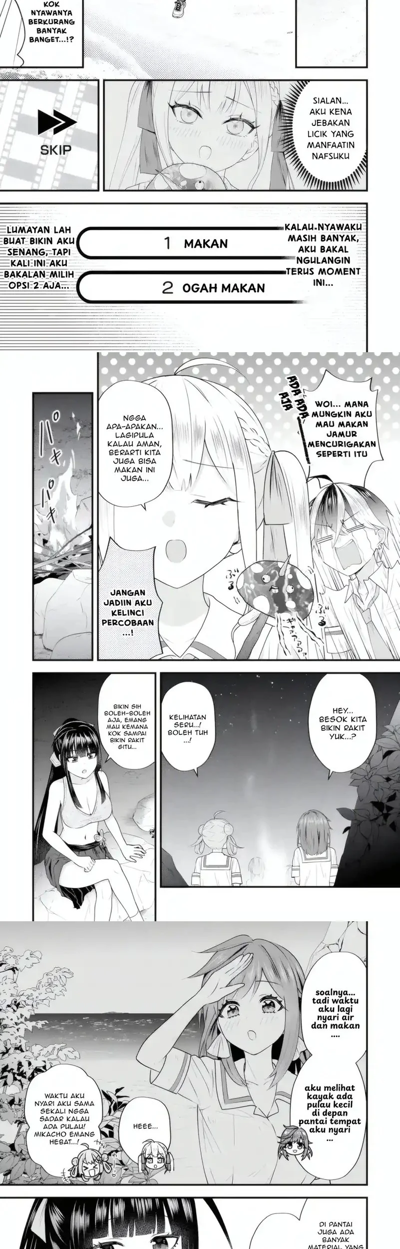 Yarikonda ren’ai game no akuyaku ni tensei shita node, gensaku chishiki de hiroin o kōryaku shimasu Chapter 6.4 Gambar 3