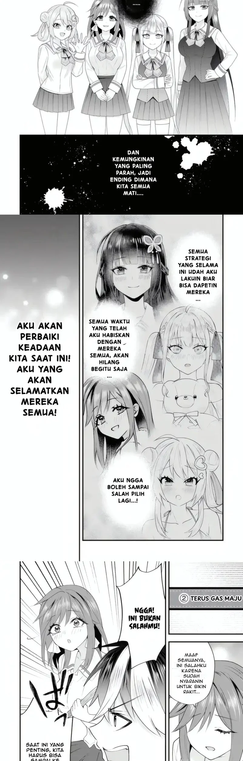 Yarikonda ren’ai game no akuyaku ni tensei shita node, gensaku chishiki de hiroin o kōryaku shimasu Chapter 6.5 Gambar 3