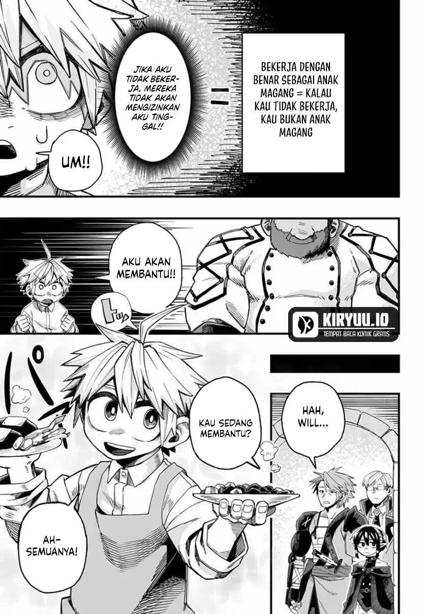 Manga Yoheidan no Itoshigo: Shinikake Koji wa Saikyou Shisho-tachi ni Sodaterareru Chapter 4.2 gambar 2