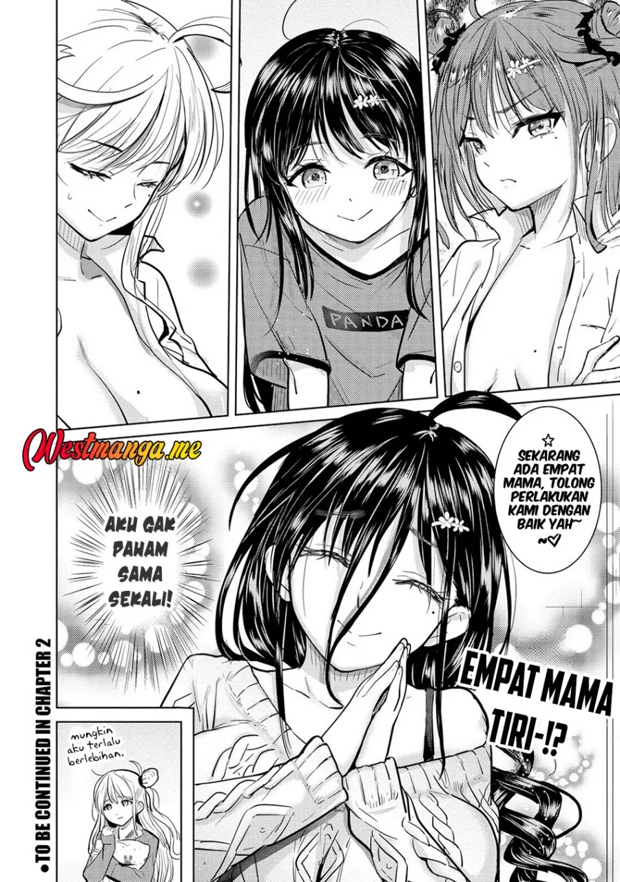 Yonin no Mama no Sei de Ore no Rabukome ga Mama Naranai Chapter 1 Gambar 48