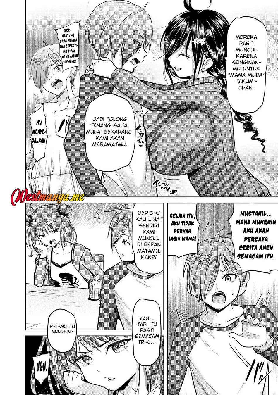 Yonin no Mama no Sei de Ore no Rabukome ga Mama Naranai Chapter 2 Gambar 8