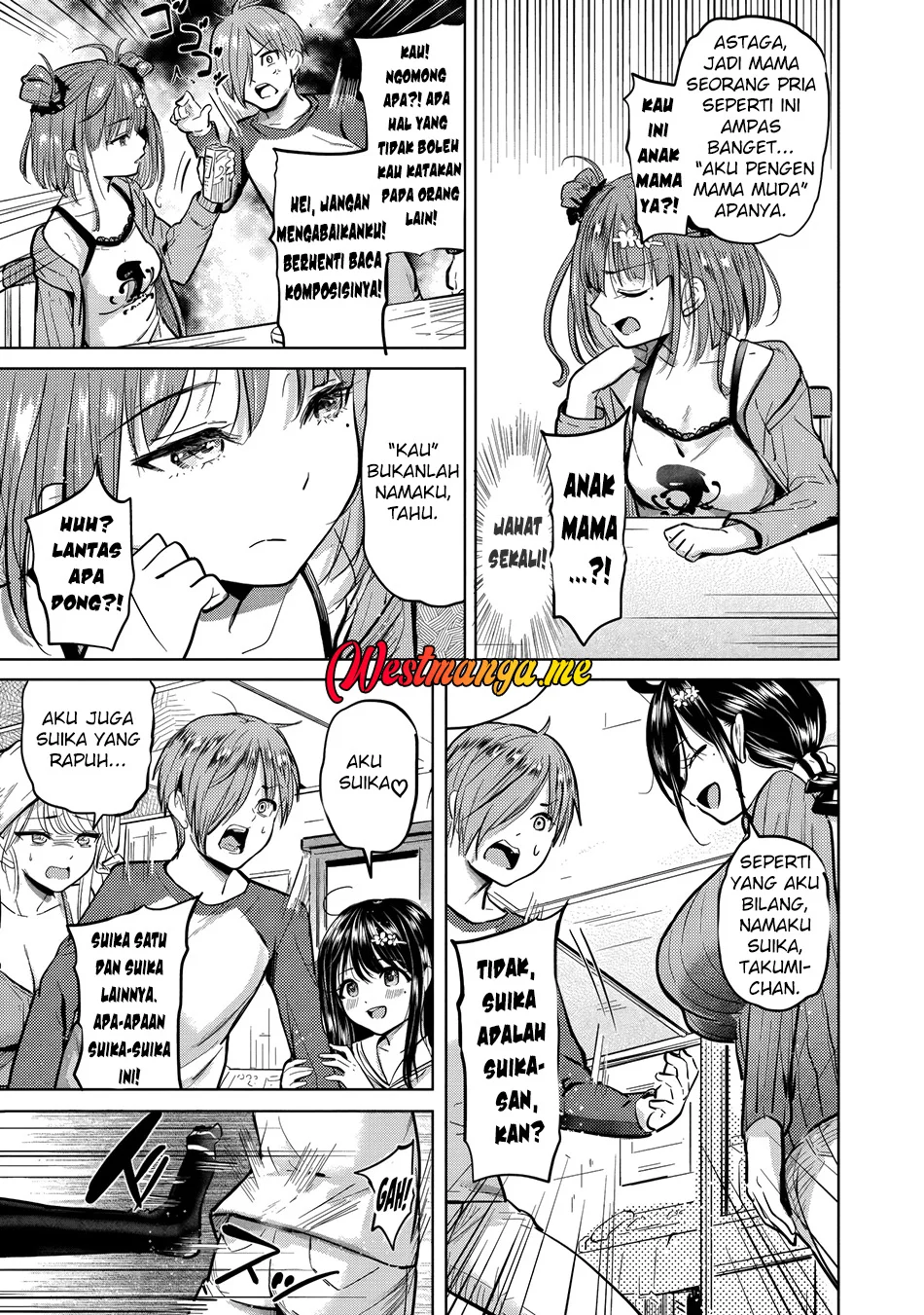 Yonin no Mama no Sei de Ore no Rabukome ga Mama Naranai Chapter 2 Gambar 9