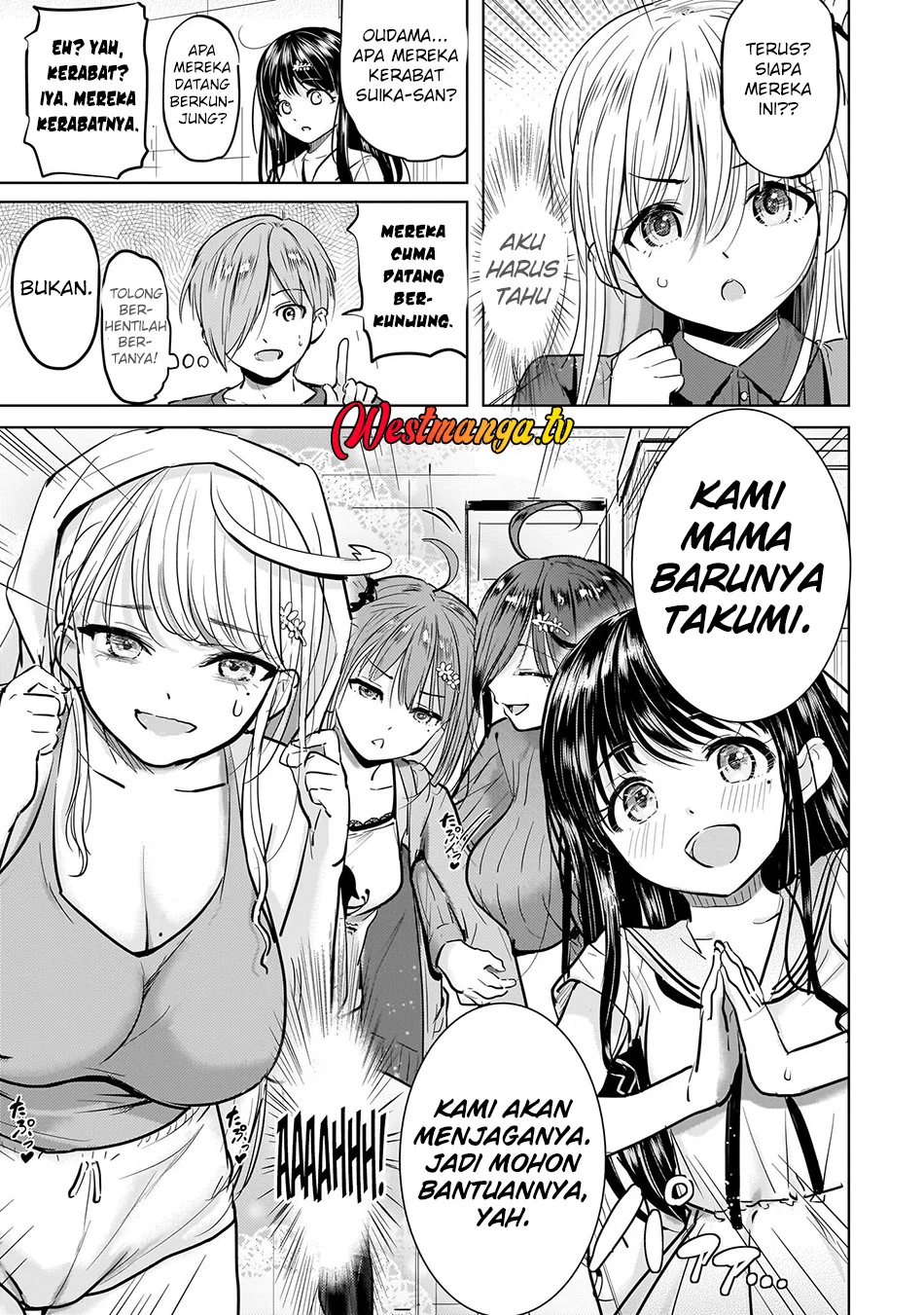 Yonin no Mama no Sei de Ore no Rabukome ga Mama Naranai Chapter 3 Gambar 6