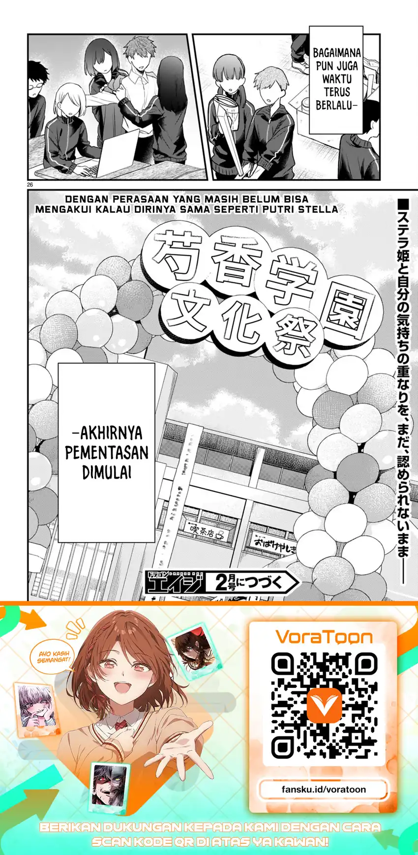Yonshimai wa Yoru wo Omachikane Chapter 25 Gambar 27