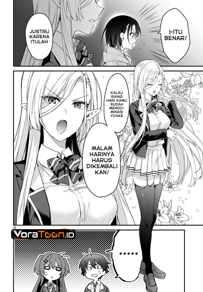 Yonshimai wa Yoru wo Omachikane Chapter 27 Gambar 27