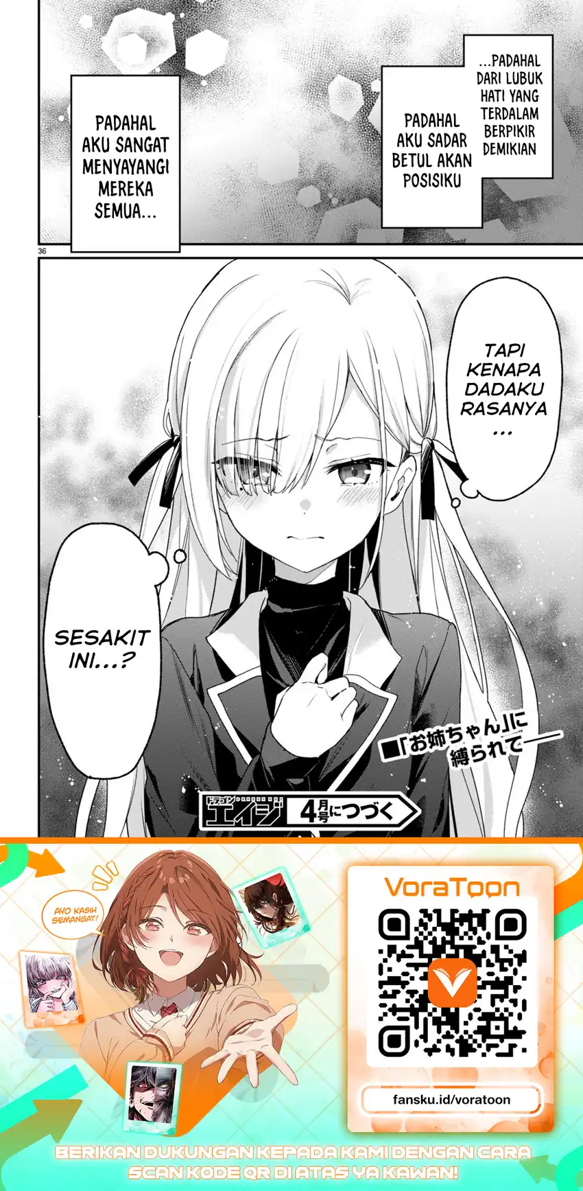 Yonshimai wa Yoru wo Omachikane Chapter 27 Gambar 36