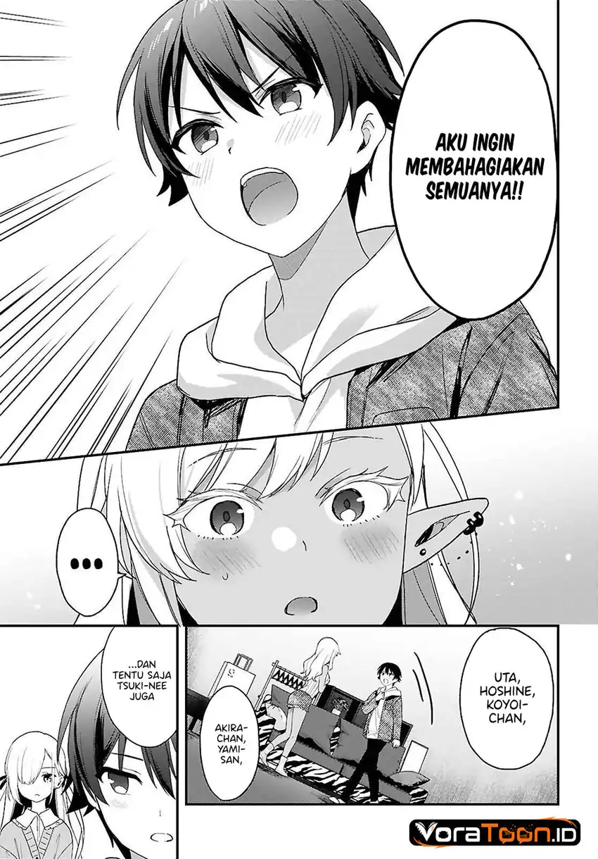 Yonshimai wa Yoru wo Omachikane Chapter 32 Gambar 8