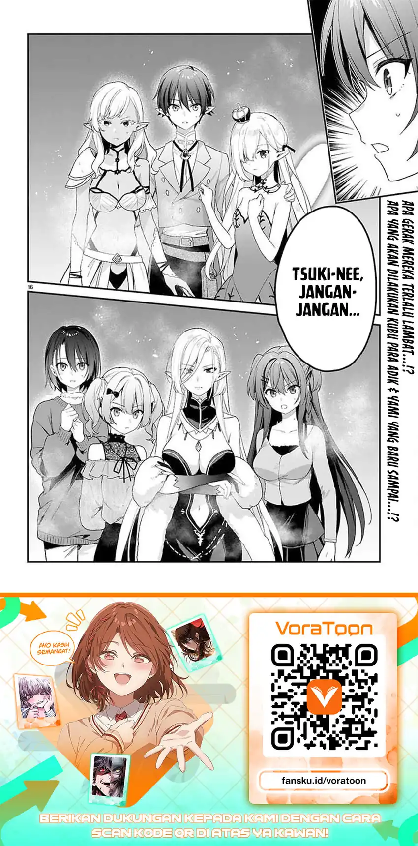 Yonshimai wa Yoru wo Omachikane Chapter 33 Gambar 32