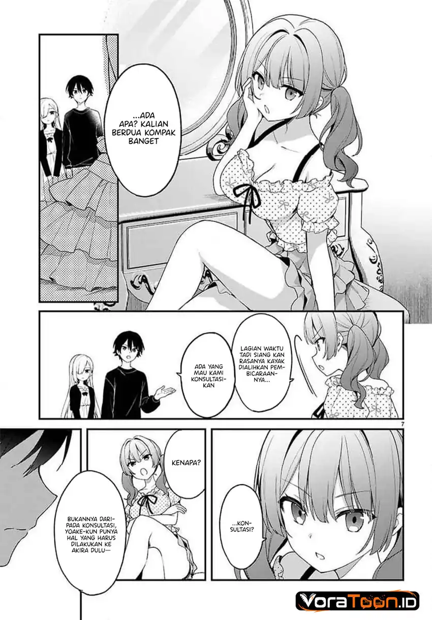 Yonshimai wa Yoru wo Omachikane Chapter 34 Gambar 9