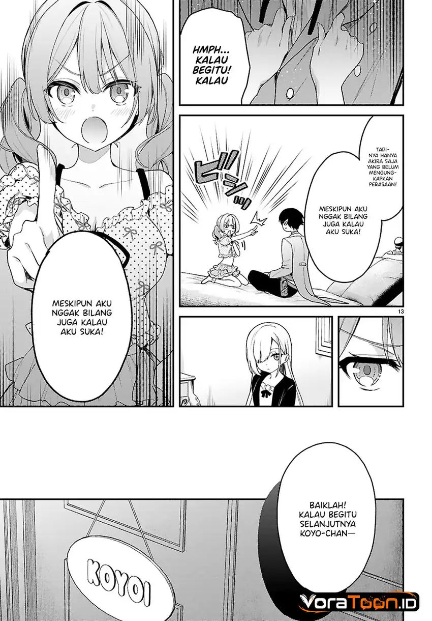 Yonshimai wa Yoru wo Omachikane Chapter 35 Gambar 14