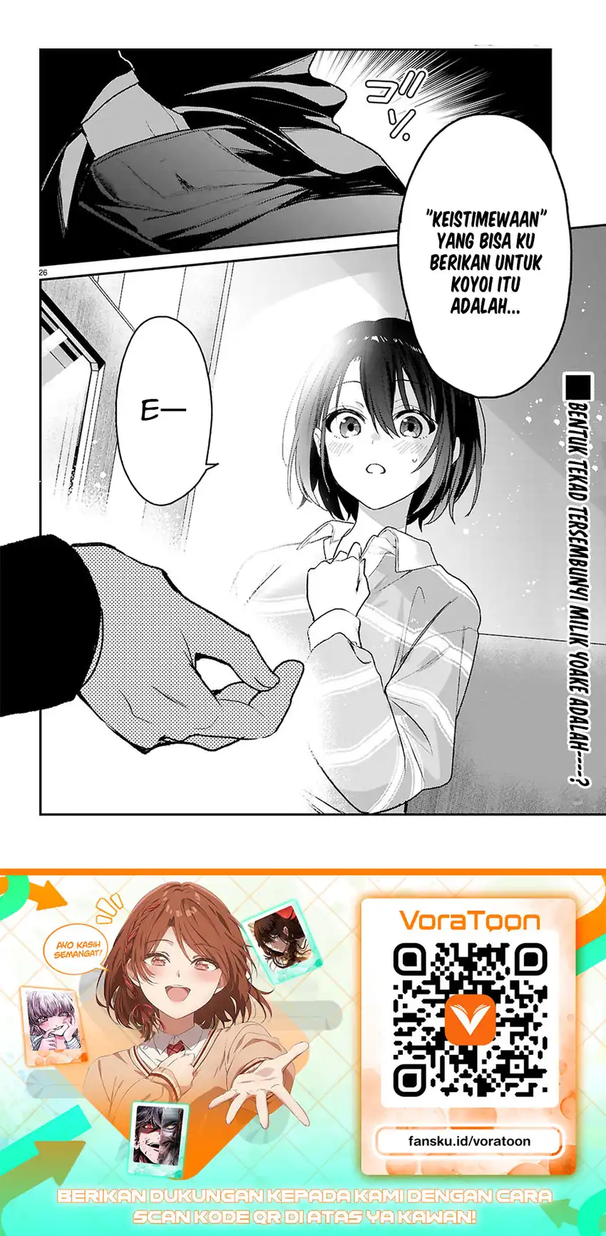 Yonshimai wa Yoru wo Omachikane Chapter 35 Gambar 27
