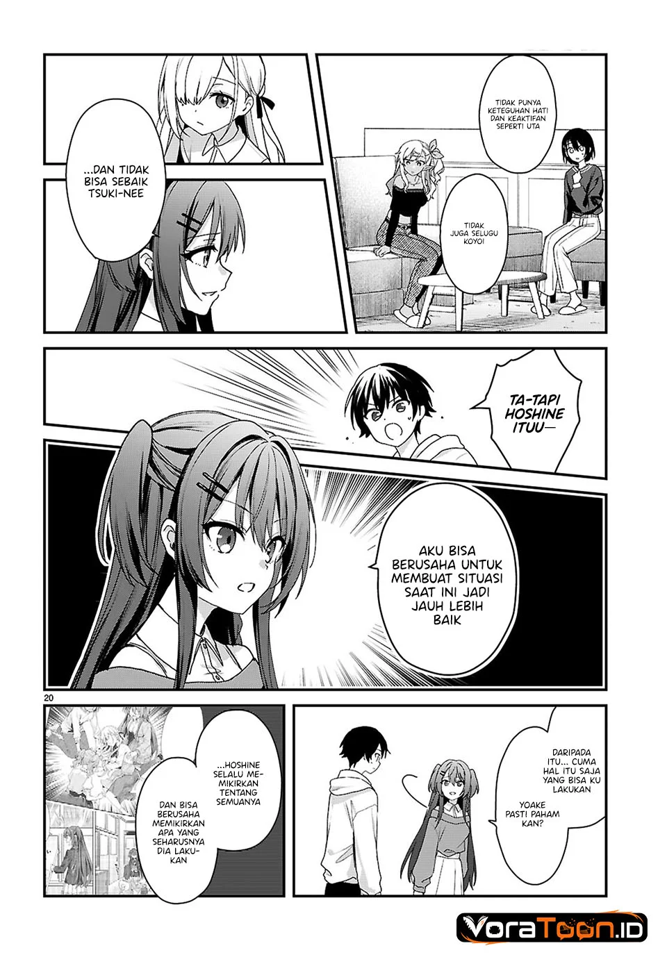 Yonshimai wa Yoru wo Omachikane Chapter 36 Gambar 21