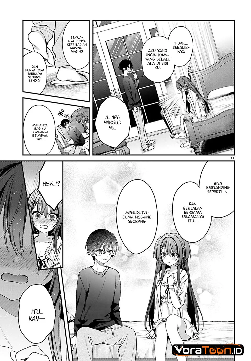 Yonshimai wa Yoru wo Omachikane Chapter 37 Gambar 12