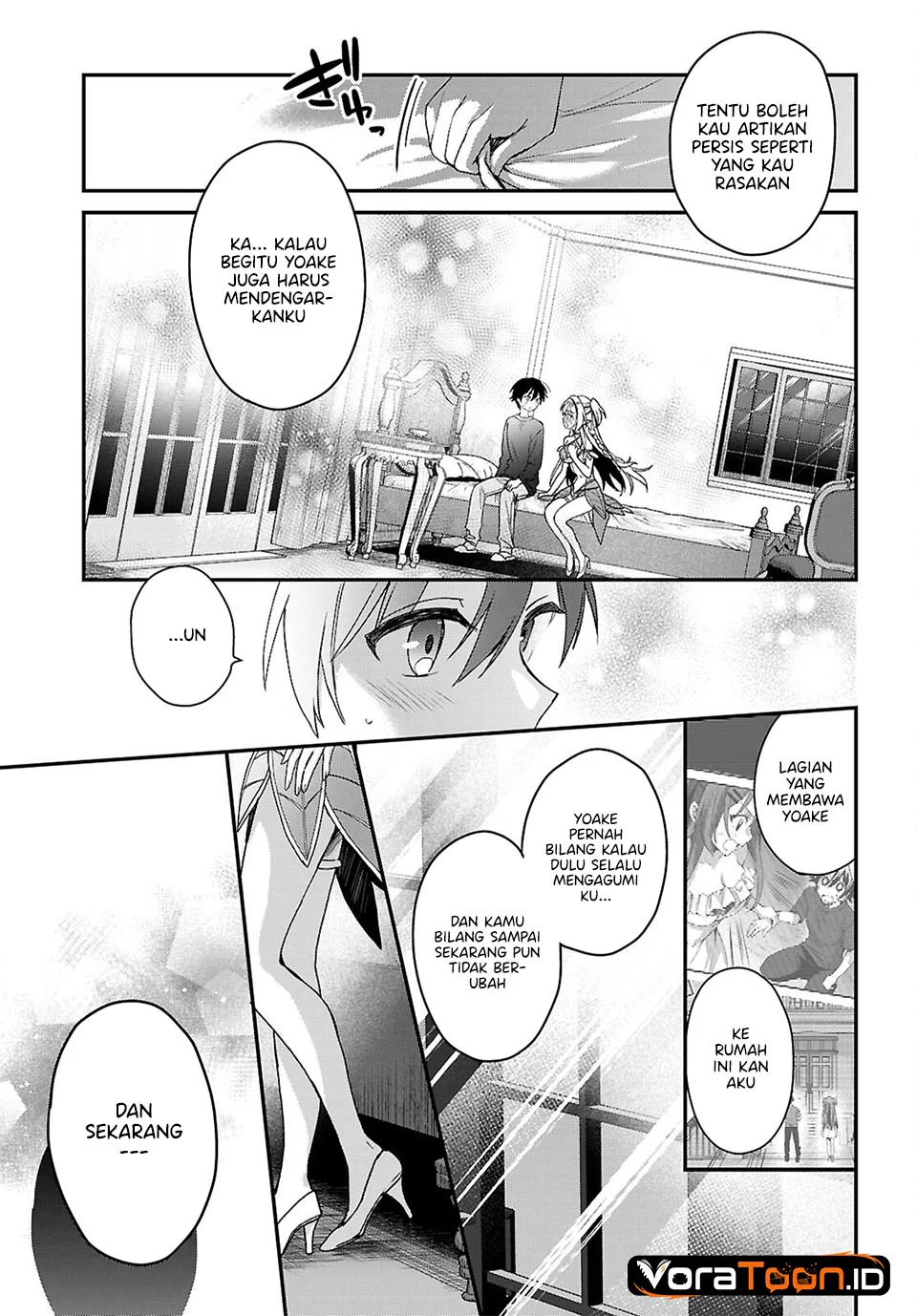 Yonshimai wa Yoru wo Omachikane Chapter 37 Gambar 14