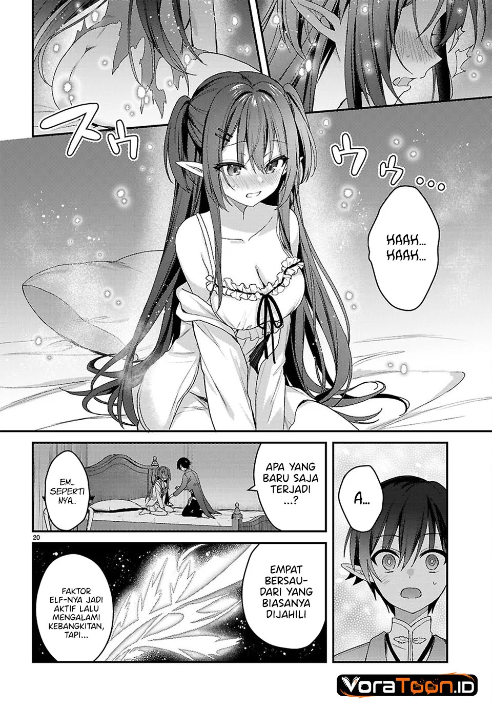 Yonshimai wa Yoru wo Omachikane Chapter 37 Gambar 21