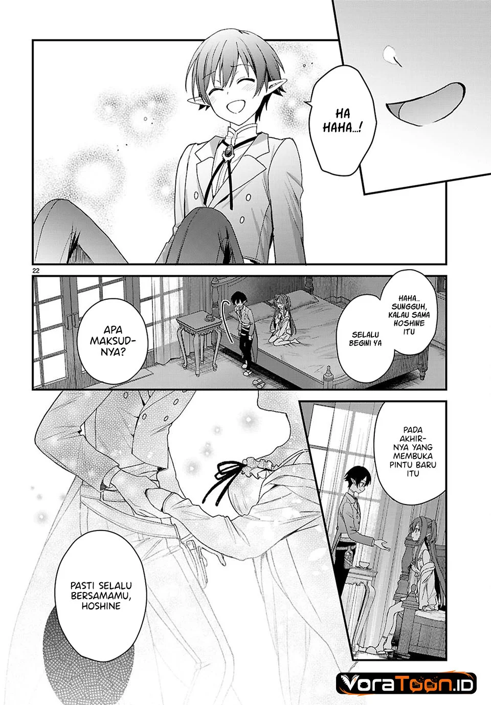 Yonshimai wa Yoru wo Omachikane Chapter 37 Gambar 23