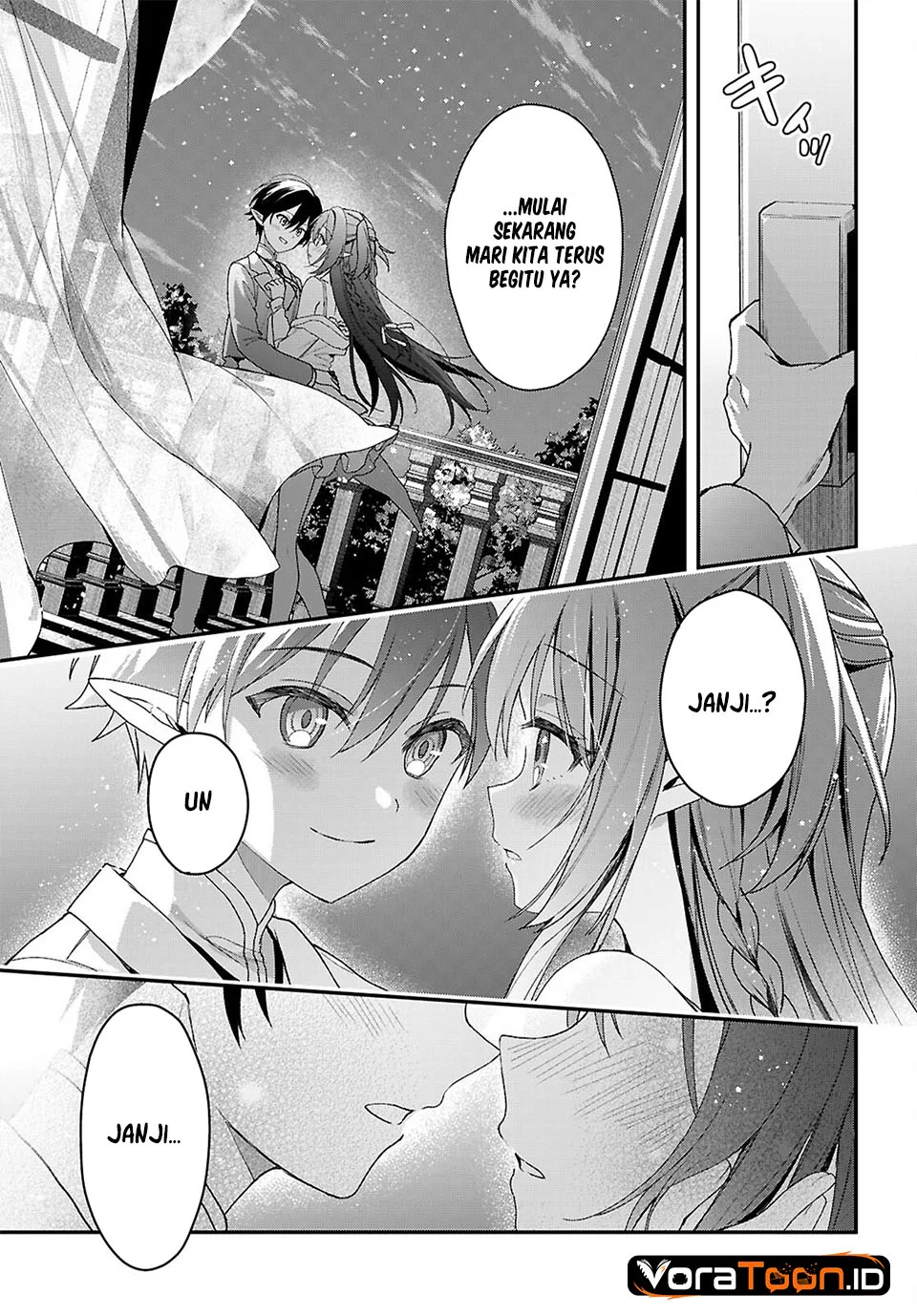 Yonshimai wa Yoru wo Omachikane Chapter 37 Gambar 24