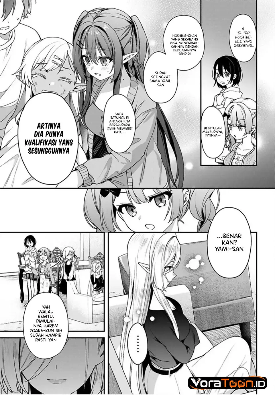Yonshimai wa Yoru wo Omachikane Chapter 38 Gambar 12