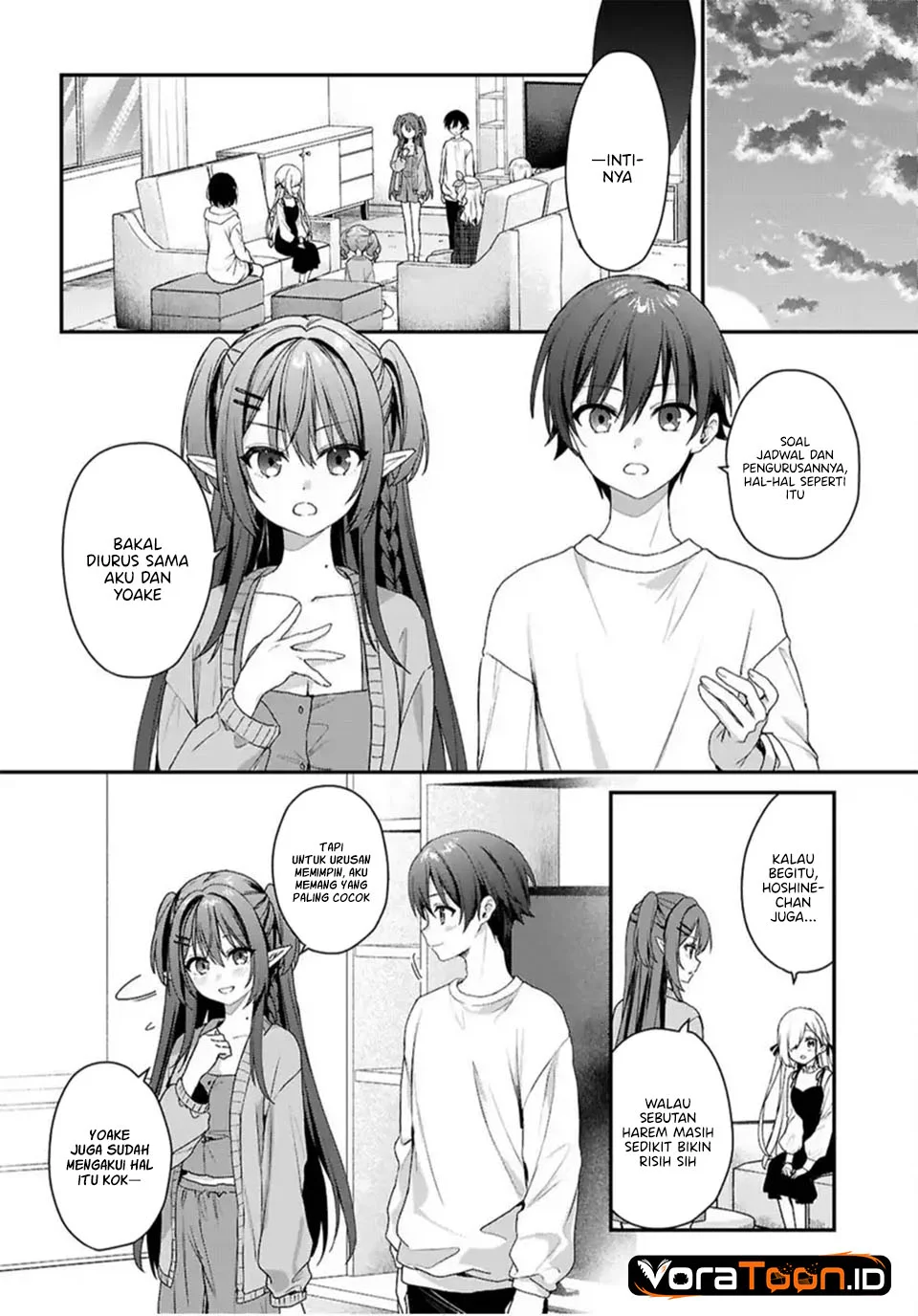 Yonshimai wa Yoru wo Omachikane Chapter 38 Gambar 3