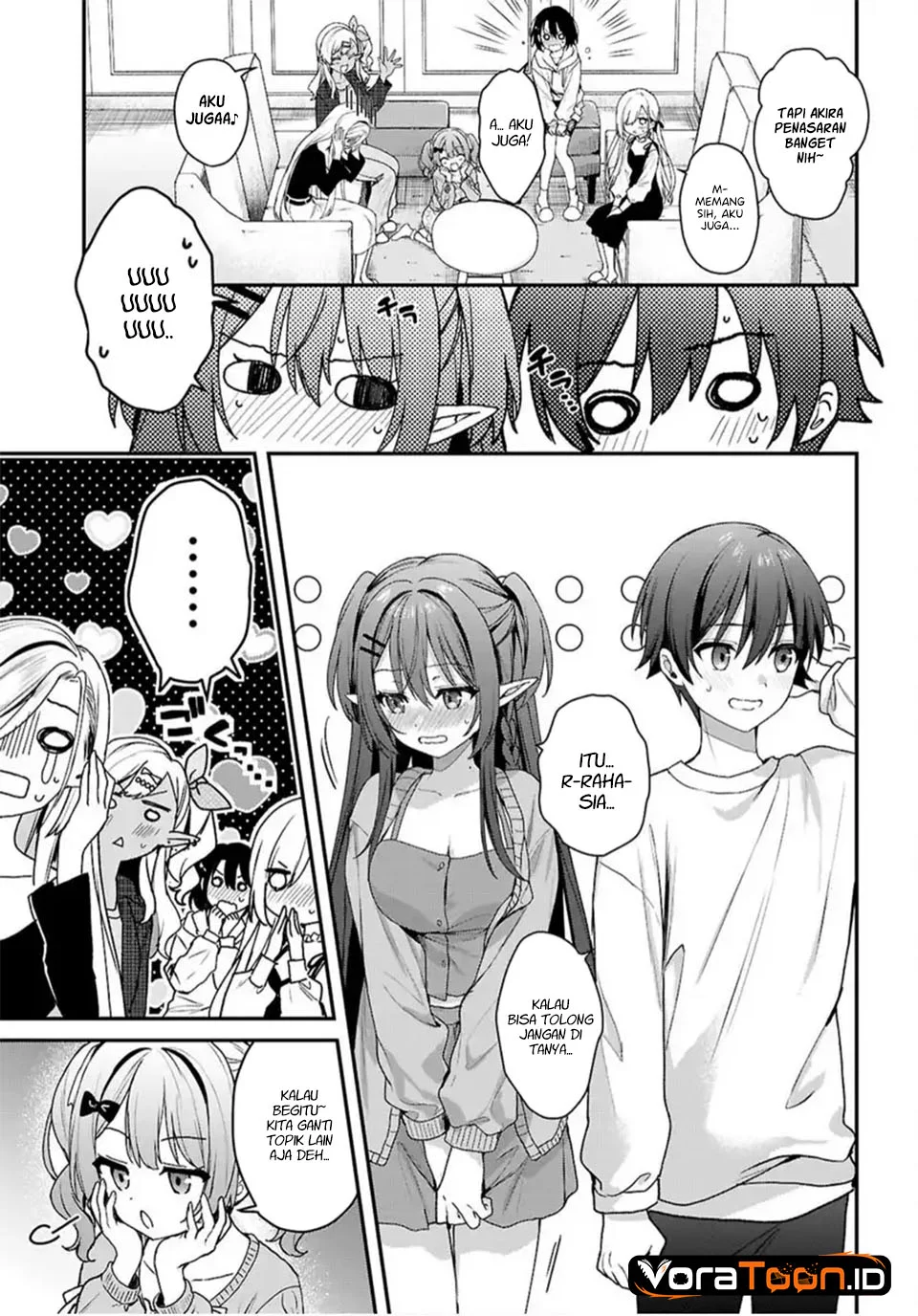 Yonshimai wa Yoru wo Omachikane Chapter 38 Gambar 8