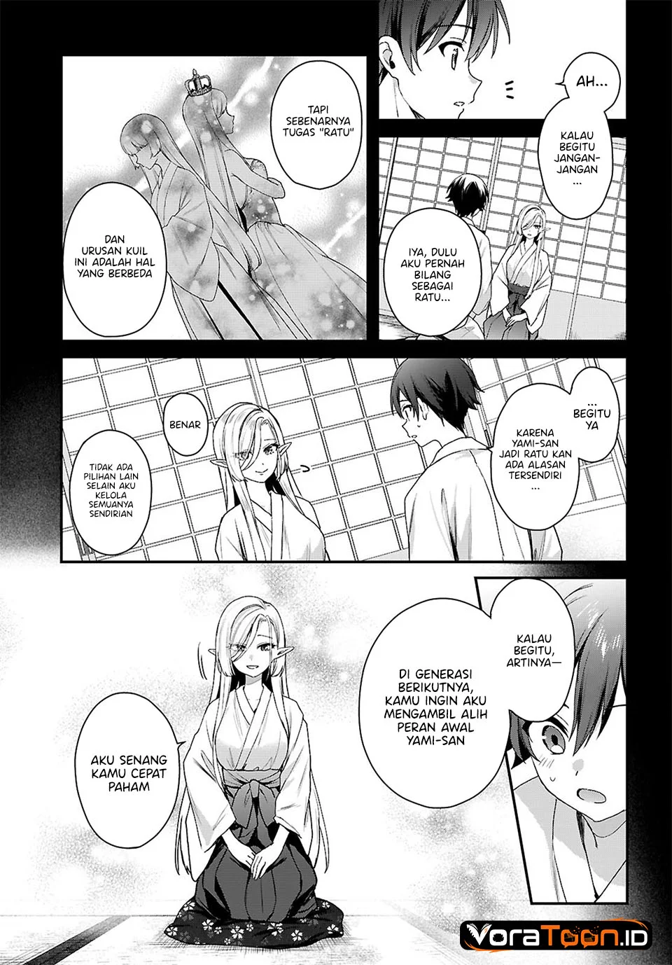 Yonshimai wa Yoru wo Omachikane Chapter 39 Gambar 6
