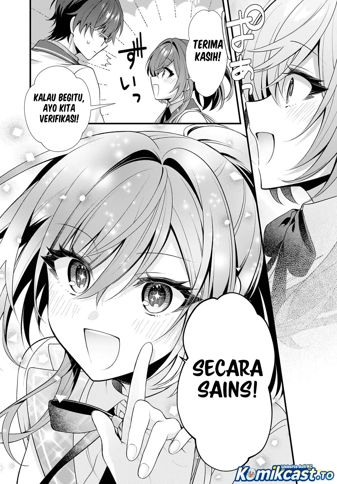 Yotte, Hatsukoi wa Shoumei sareta. Delta to Gamma no Rigakubu Note Chapter 1 Gambar 42