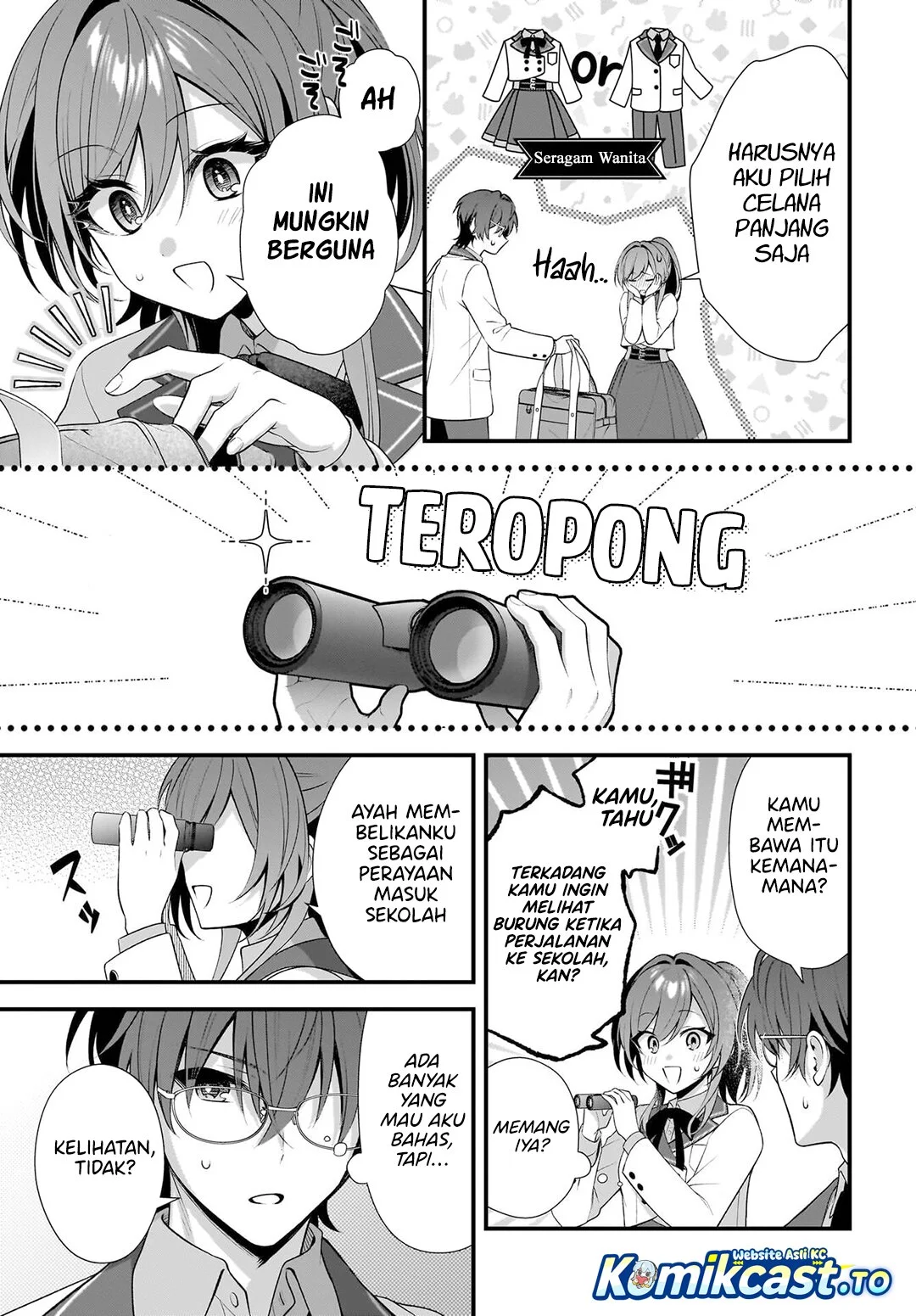 Yotte, Hatsukoi wa Shoumei sareta. Delta to Gamma no Rigakubu Note Chapter 1 Gambar 46