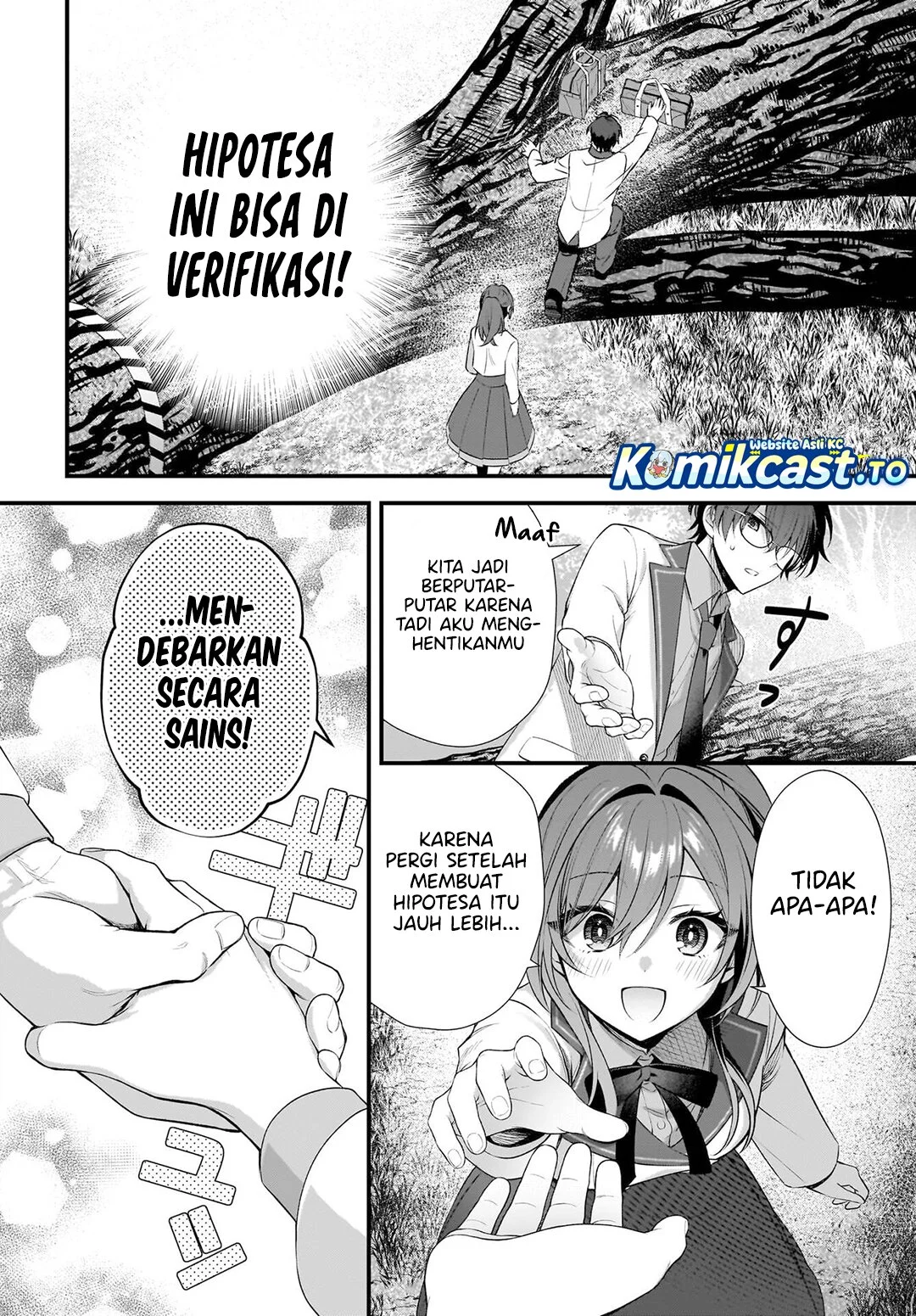 Yotte, Hatsukoi wa Shoumei sareta. Delta to Gamma no Rigakubu Note Chapter 1 Gambar 53