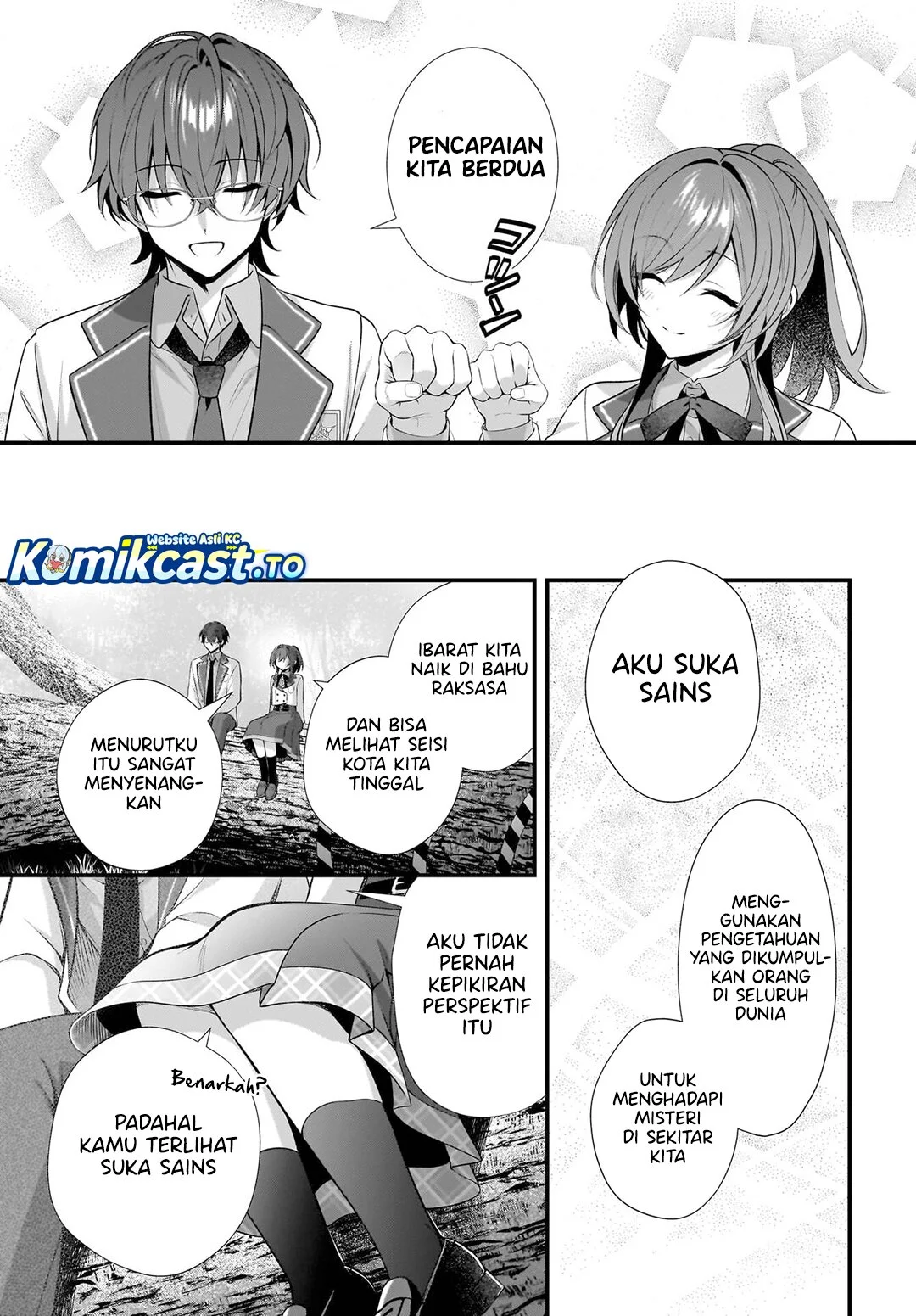Yotte, Hatsukoi wa Shoumei sareta. Delta to Gamma no Rigakubu Note Chapter 1 Gambar 57