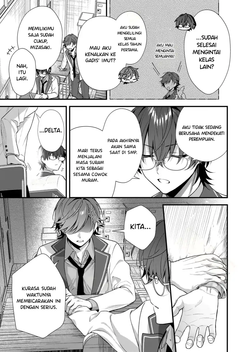 Yotte, Hatsukoi wa Shoumei sareta. Delta to Gamma no Rigakubu Note Chapter 2 Gambar 25